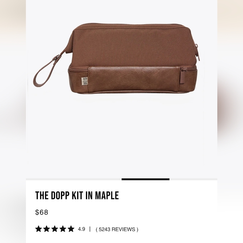 Beis Maple Dopp Kit